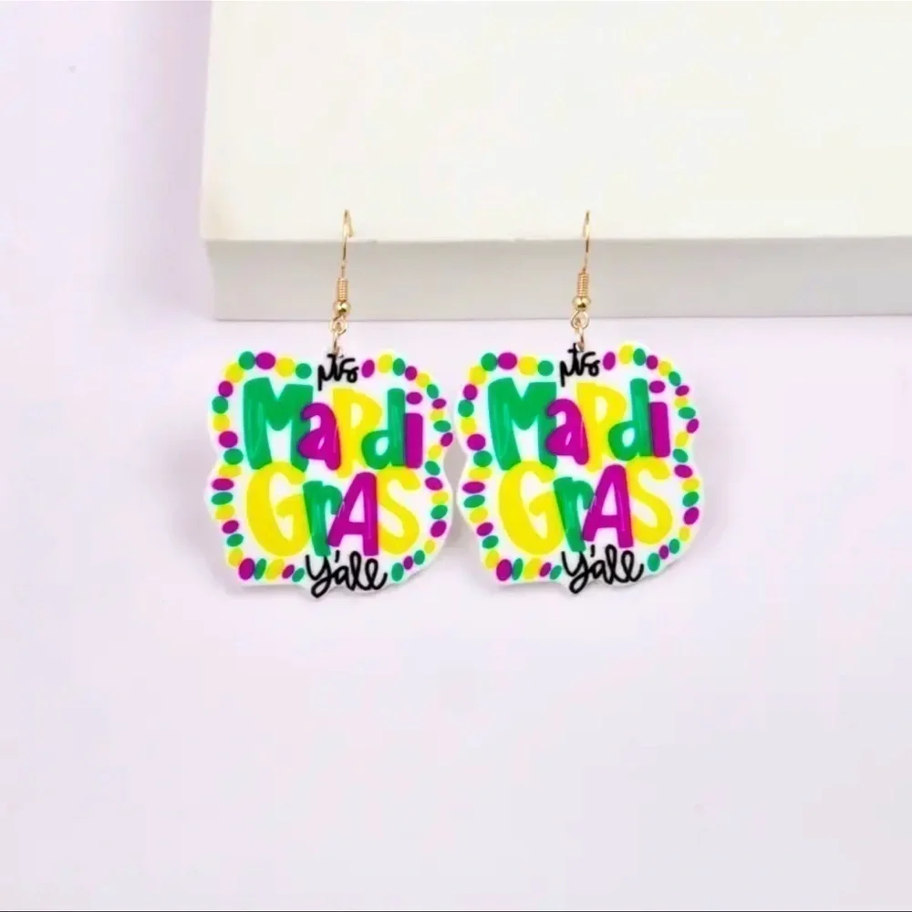 It’s Mardi Gras Y’all! Earrings
